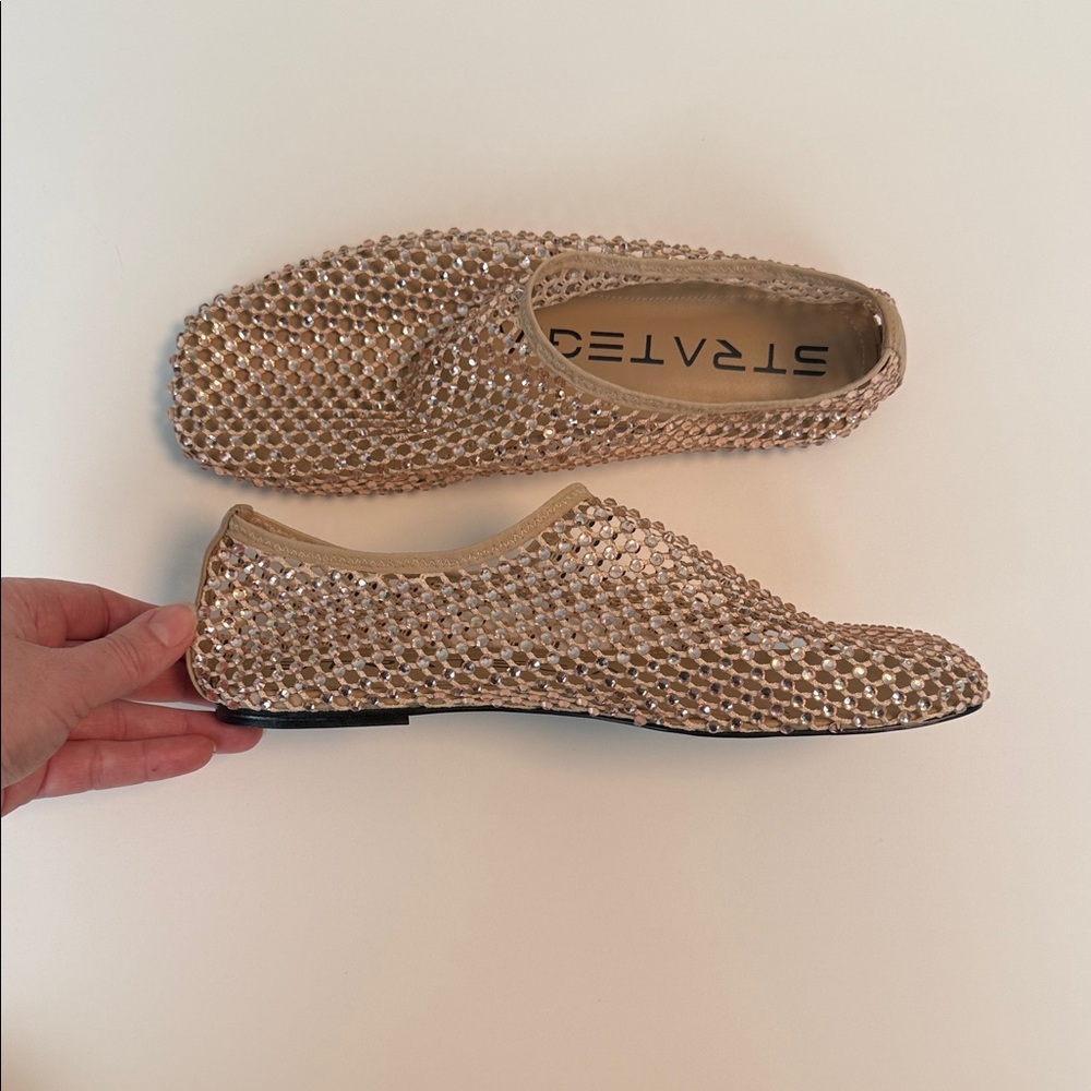 🔑 Strategia Rhinestone Shoes - Picture 2 of 5